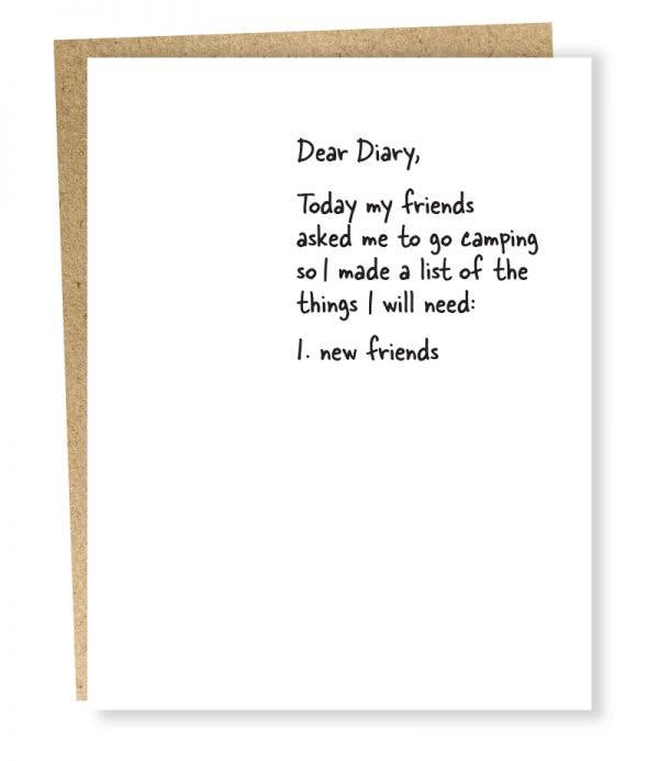 #859: New Friends Card | Atlas Stationers.