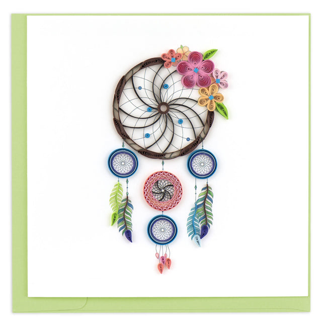 Quilled Dreamcatcher Card | Atlas Stationers.