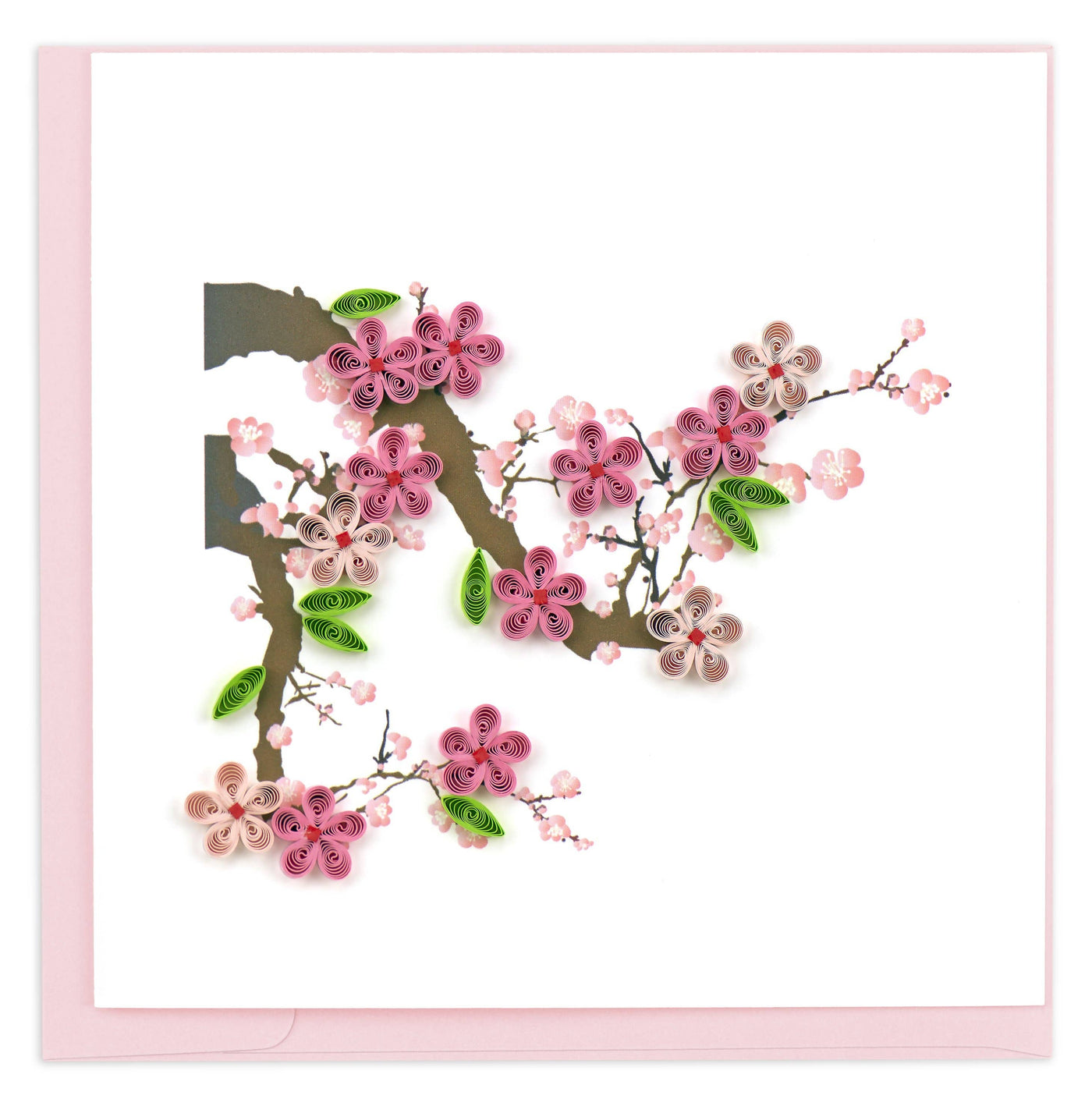 Quilled Cherry Blossom Card | Atlas Stationers.