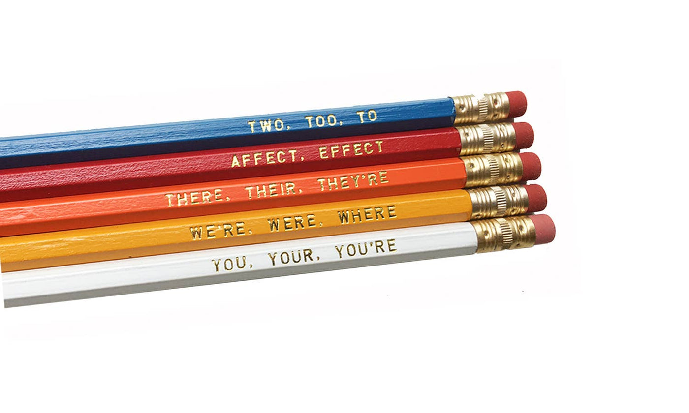 Grammar Rules Pencils | Atlas Stationers.