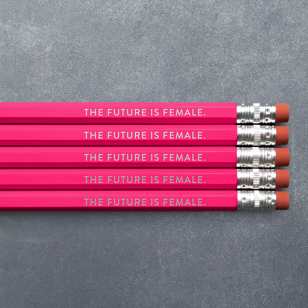 The Future is Female - Pencil Pack of 5