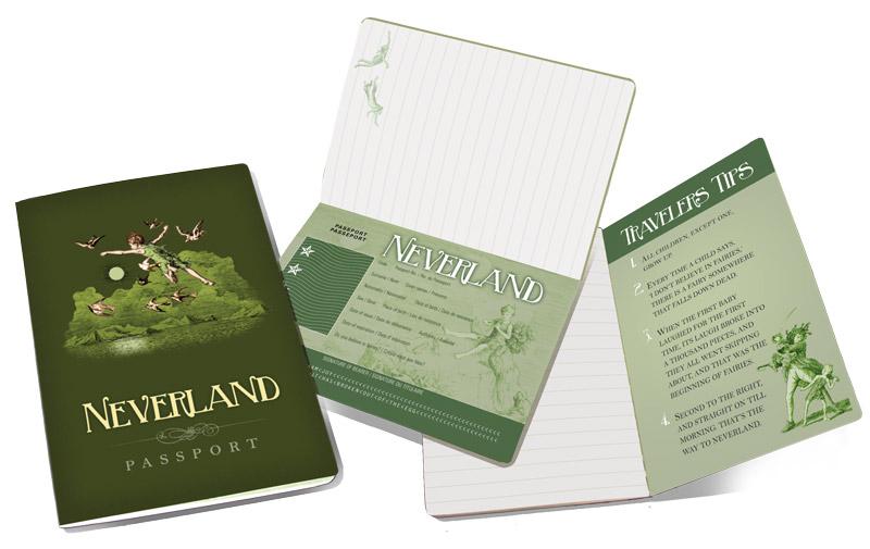 Neverland Passport Notebook | Atlas Stationers.