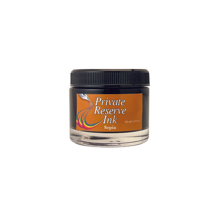 Private Reserve Sepia - 60ML Bottled Ink | Atlas Stationers.