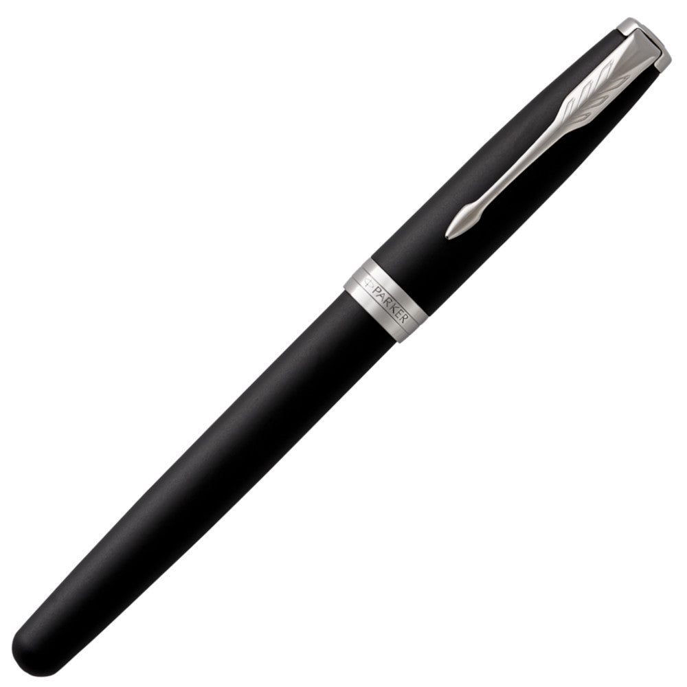 Parker Sonnet Rollerball Pen - Matte Black with Chrome Trim