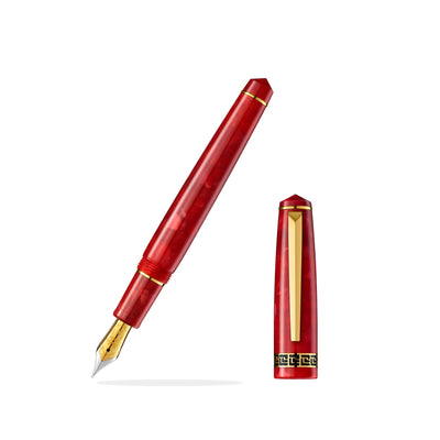 Laban Rosa Fountain Pen - Passion Red | Atlas Stationers.