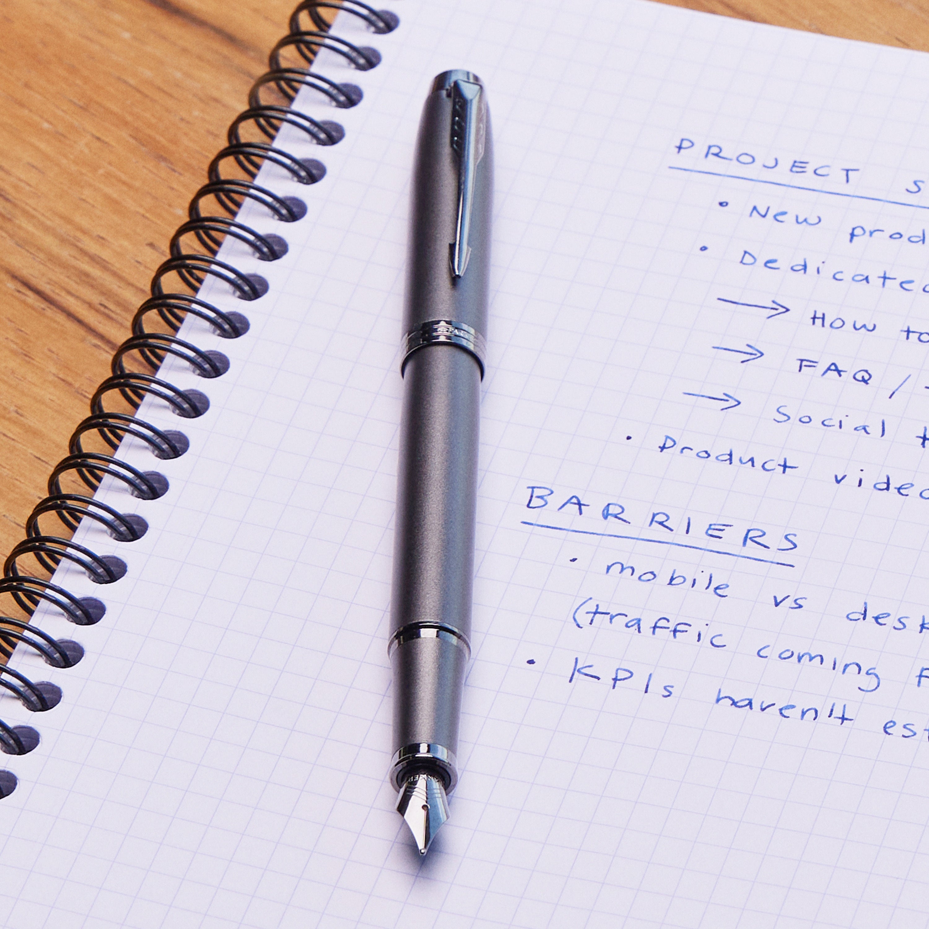 Parker IM Fountain Pen - Monochrome Bronze – Atlas Stationers
