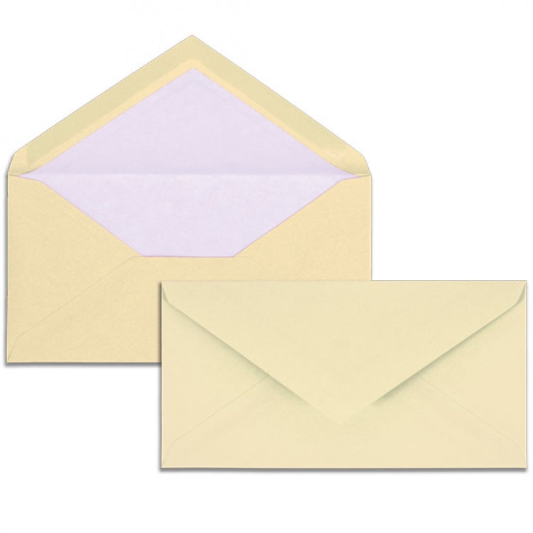 G. Lalo "Verge de France" Envelope, Ivory, 25 Envelopes, 4 1/4" x 8 1/2" | Atlas Stationers.