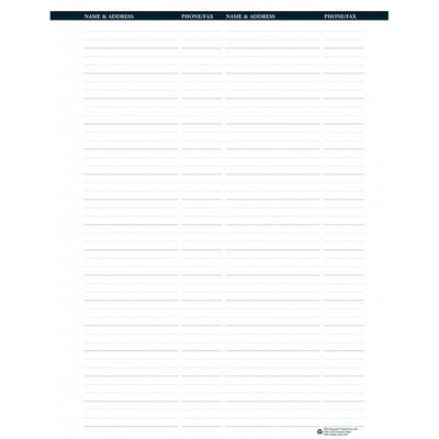 House of Doolittle Monthly/Weekly 7 Day Planner - 6 7/8" x 8 3/4" - Black Cover | Atlas Stationers.
