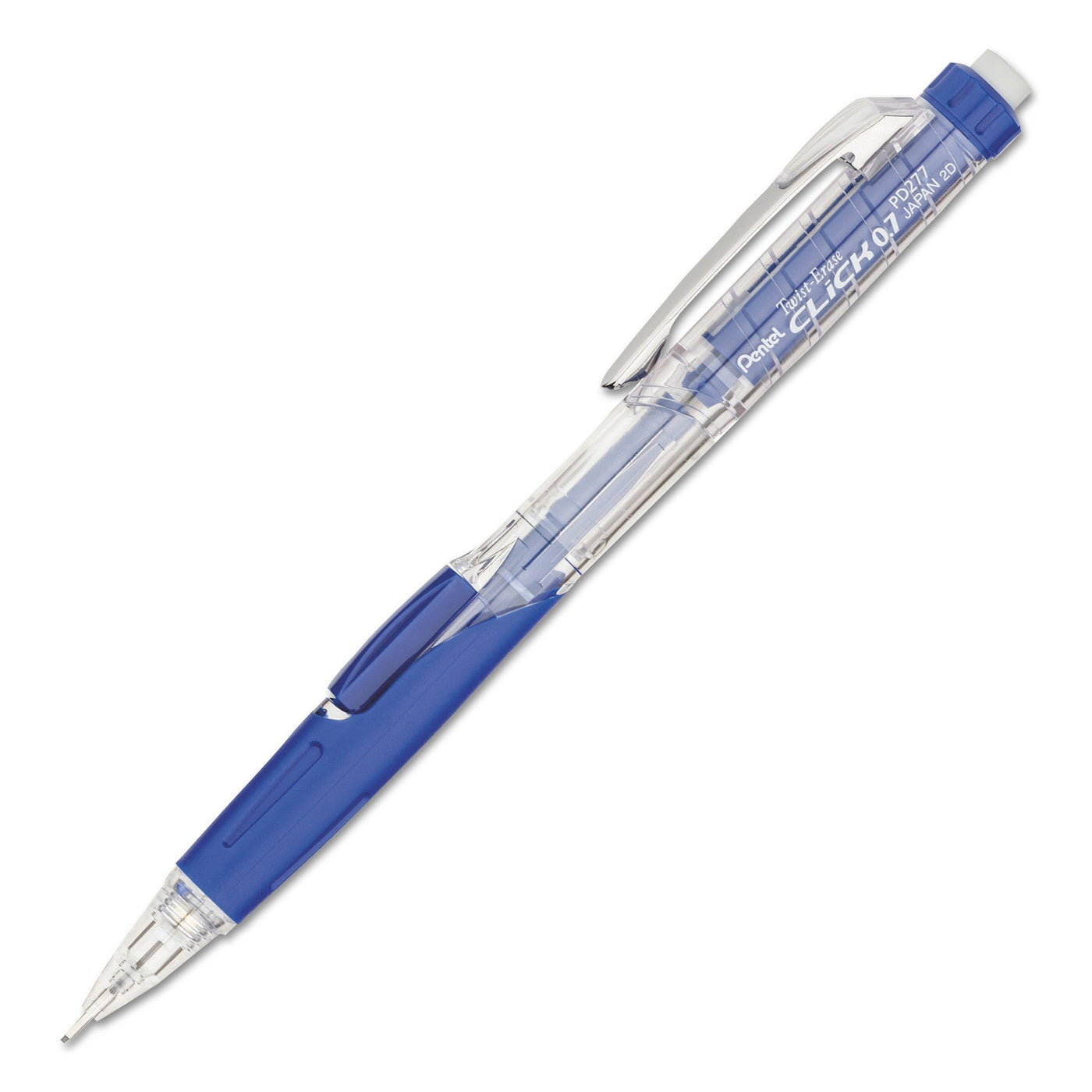 Pentel Twist-Erase Click Mechanical Pencil - Blue | Atlas Stationers.