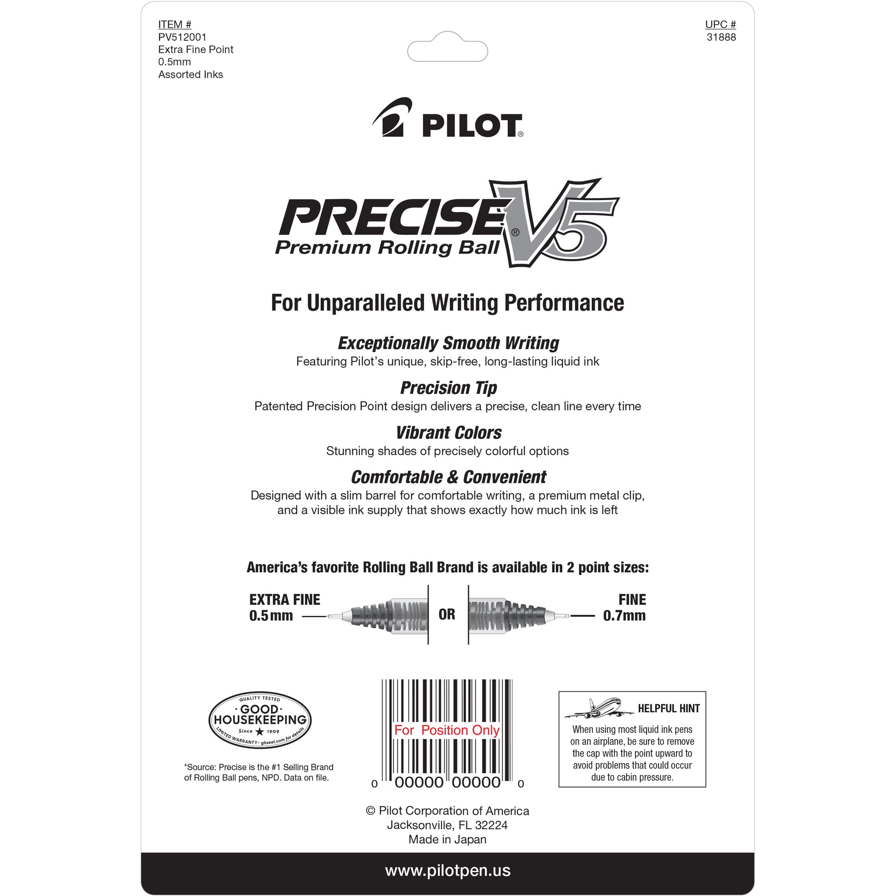 Pilot Precise V5 Rollerball Pens - 12 pack – Atlas Stationers