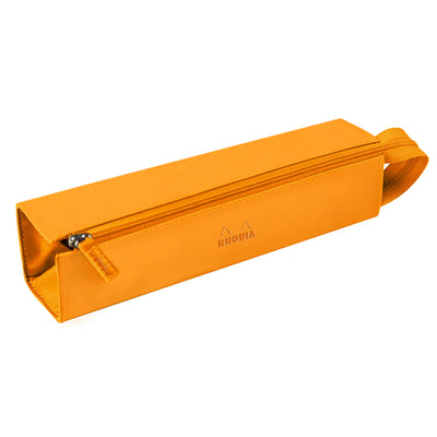 Rhodiarama Pencil Box - Orange | Atlas Stationers.