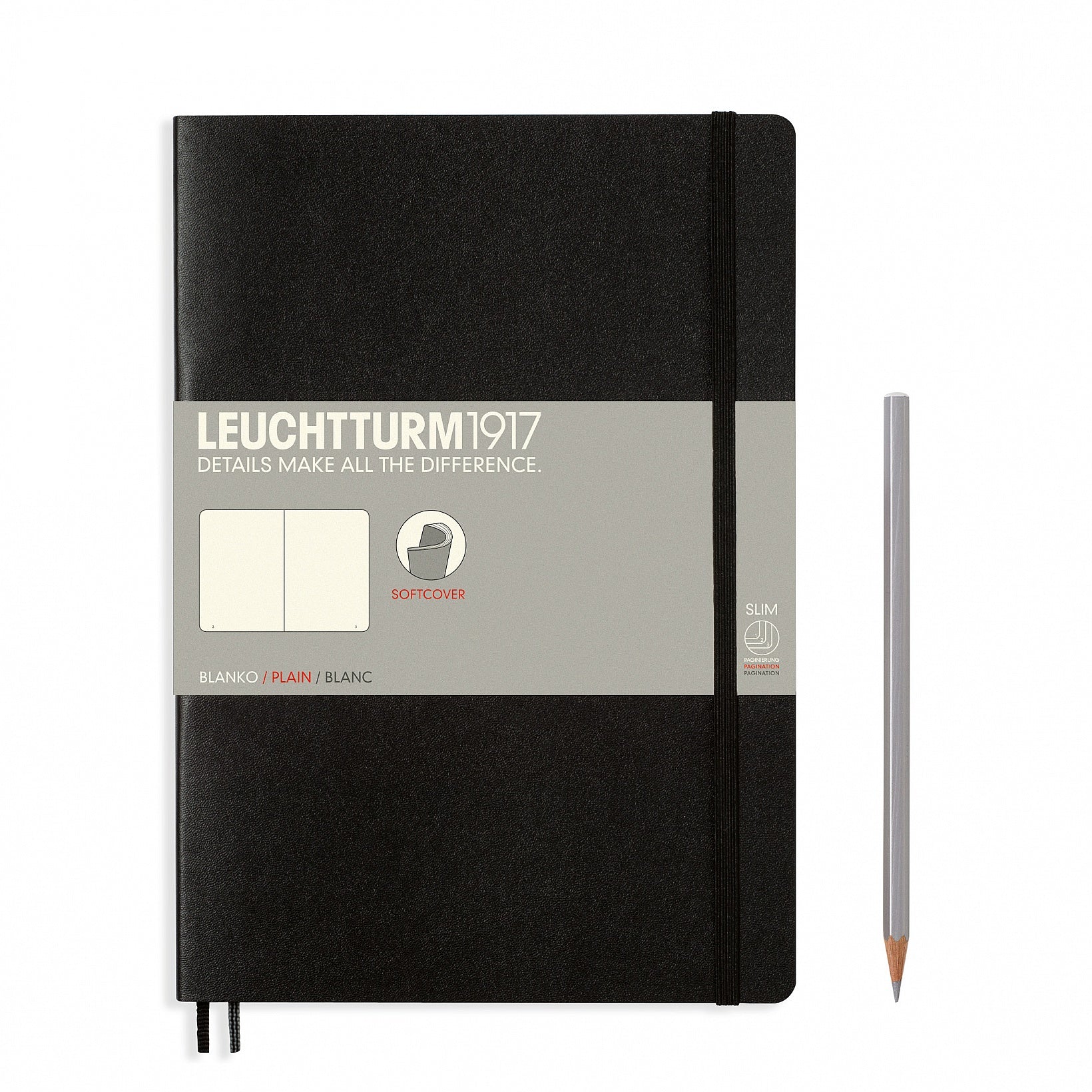 LEUCHTTURM1917 B6+ ノート 4冊セット Leuchtturm B5 Softcover Notebook - Plain – Atlas Stationers