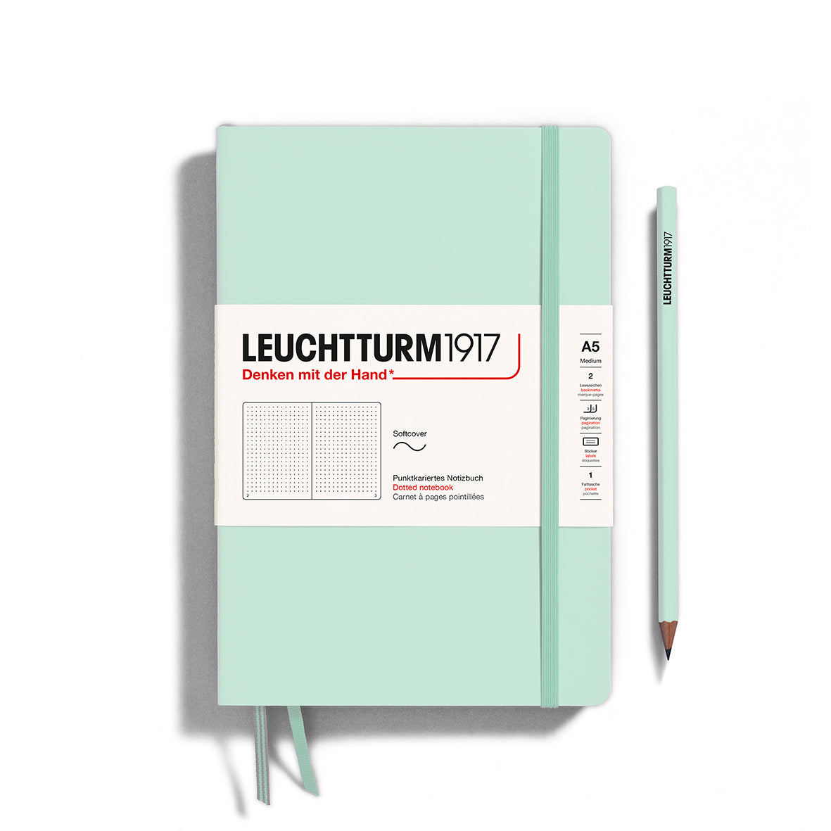 Leuchtturm A5 Softcover Notebook - Dot