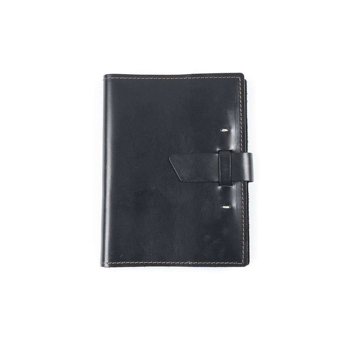 Switchback Leather Notebook - Black | Atlas Stationers.