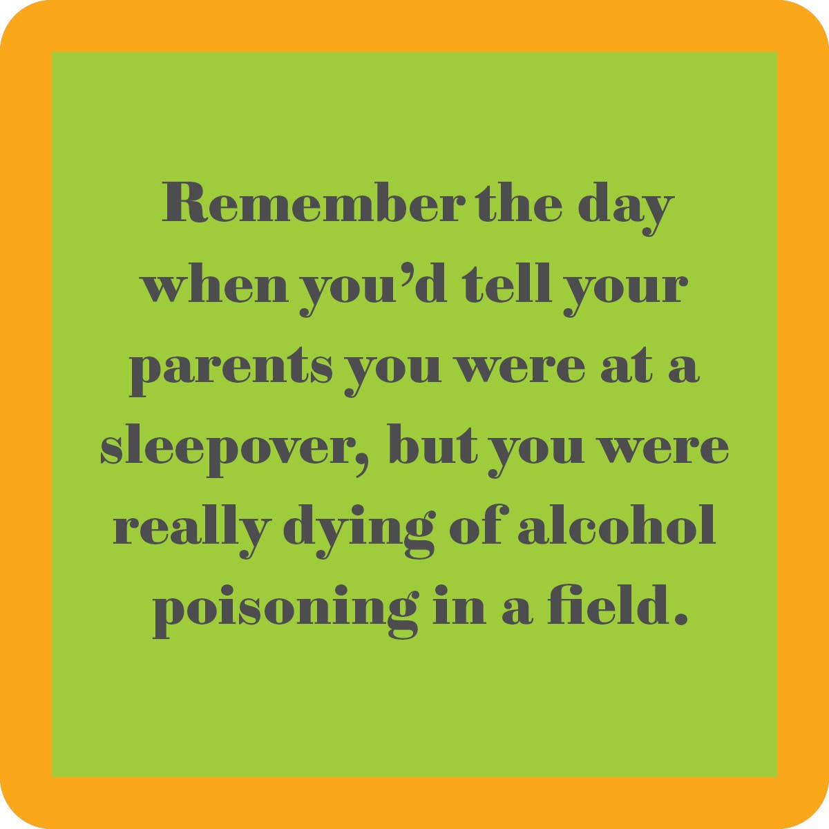 Alcohol Poisoning | Atlas Stationers.