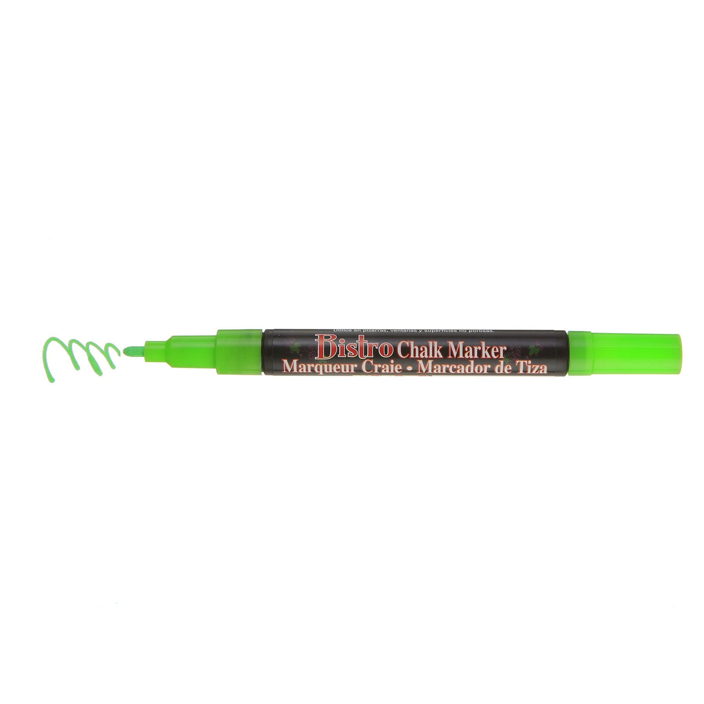Bistro Fine Point Chalk Marker - Fluorescent Green | Atlas Stationers.