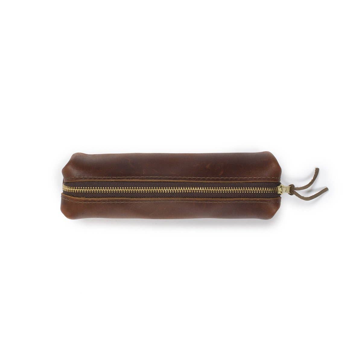 High Line Leather Pouch - Saddle | Atlas Stationers.