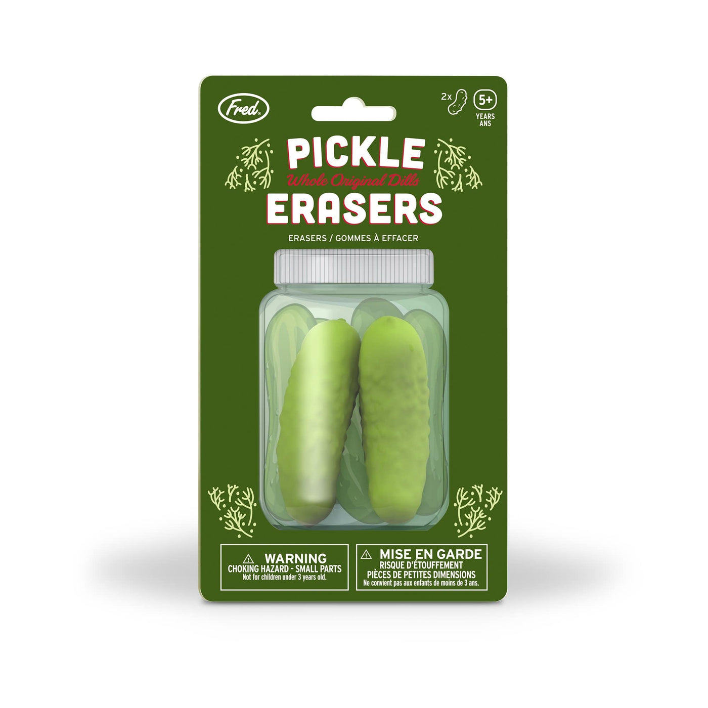 Pickle Erasers | Atlas Stationers.