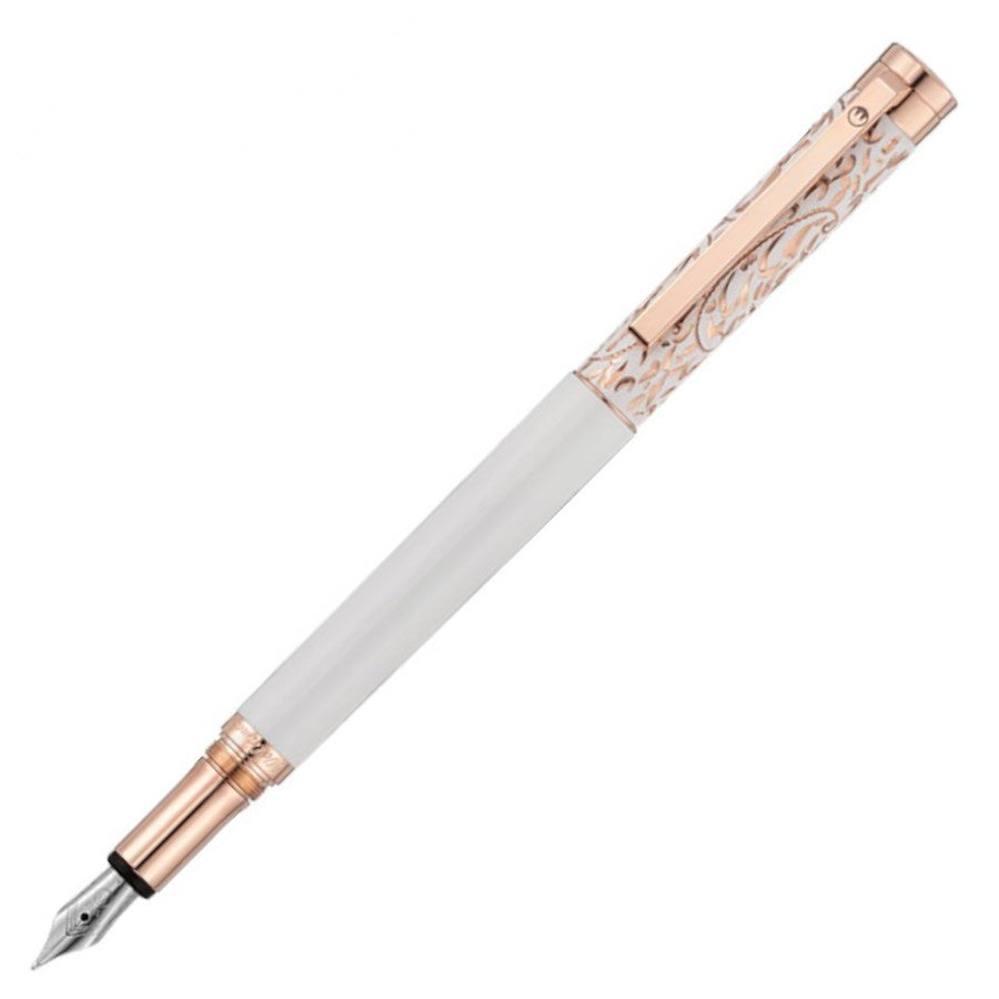 Waldmann Xetra Fountain Pen - Vienna with Rose Gold | Atlas Stationers.