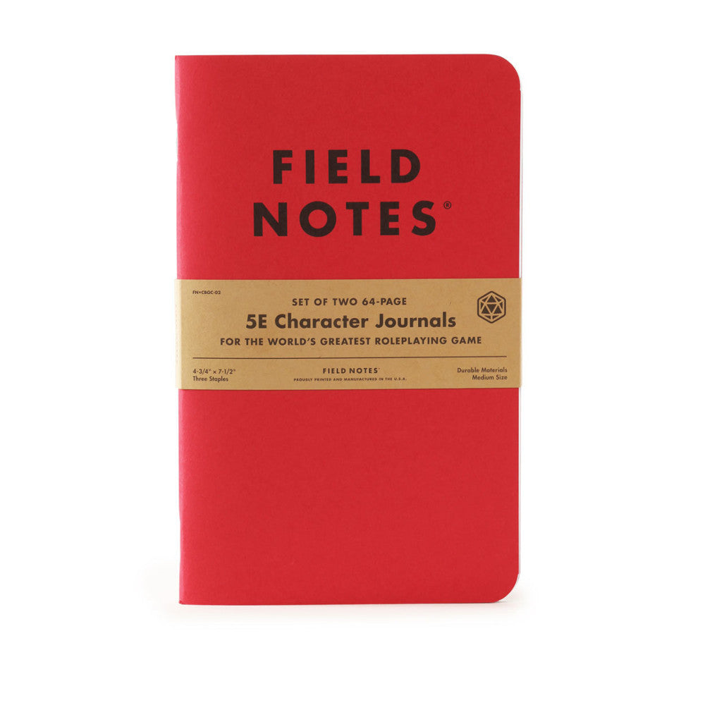 Field Notes 5E Character Journal | Atlas Stationers.