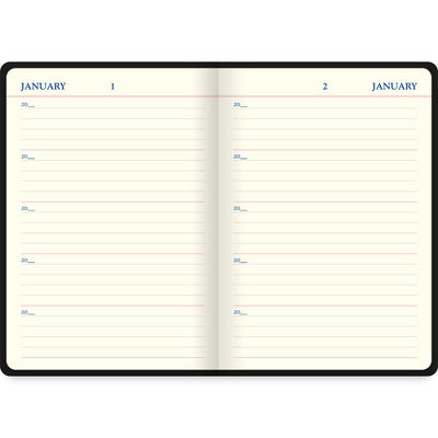 Letts Icon 5 Year Diary - A5 Size - Black | Atlas Stationers.