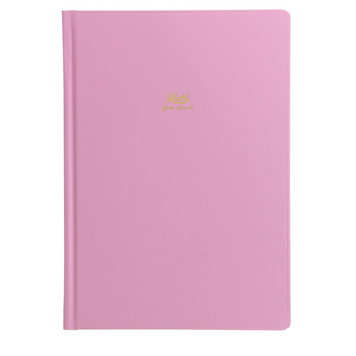 Letts Icon 5 Year Diary - A5 Size - Pink | Atlas Stationers.