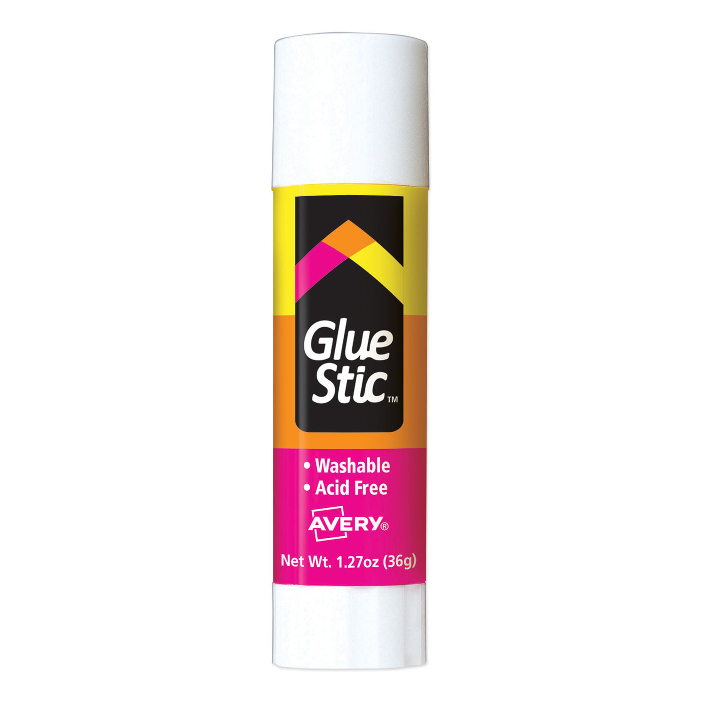Permanent Glue Stic, 1.27 oz, Applies White, Dries Clear | Atlas Stationers.