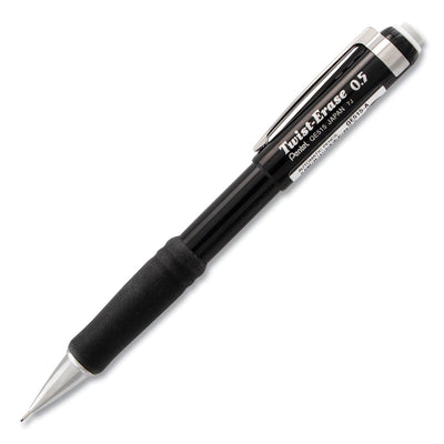 Pentel Twist-Erase III Mechanical Pencil - Black | Atlas Stationers.