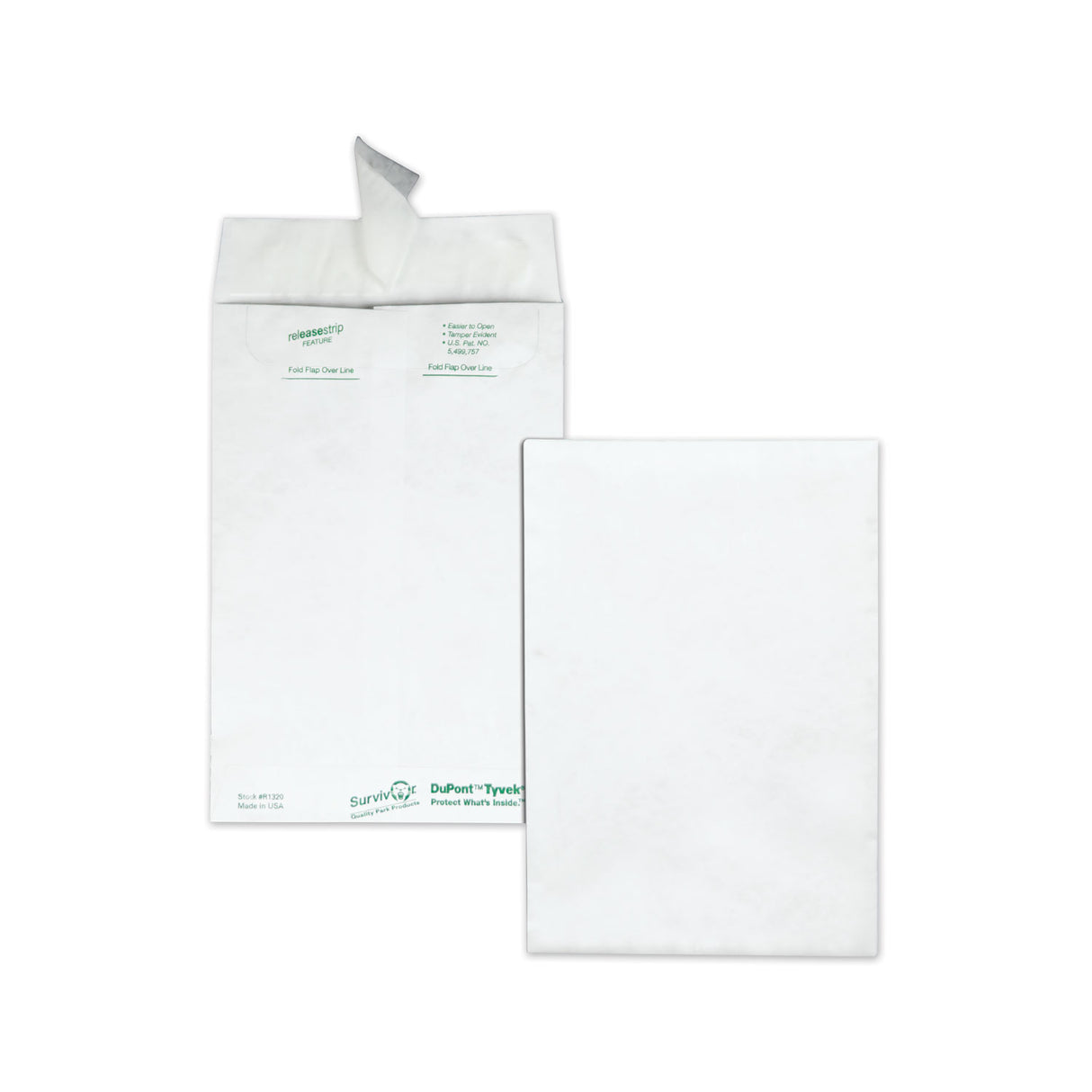 CATALOG MAILERS, DUPONT TYVEK, #6 1/2, CHEESE BLADE FLAP, REDI-STRIP CLOSURE, 6 X 9, WHITE, 100/BOX | Atlas Stationers.