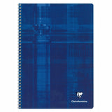 Clairefontaine Wirebound Notebook - Ruled w/margin 50 sheets - 8 1/4 x 11 3/4 - Assorted | Atlas Stationers.
