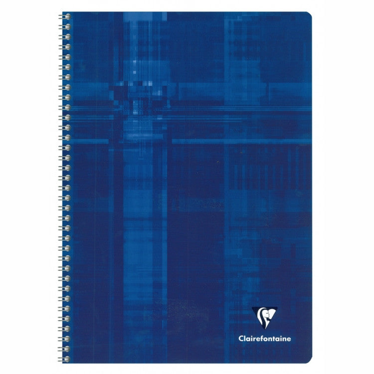 Clairefontaine Wirebound Notebook - Ruled w/margin 50 sheets - 8 1/4 x 11 3/4 - Assorted | Atlas Stationers.