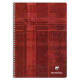 Clairefontaine Wirebound Notebook - French ruled 60 sheets - 6 3/4 x 8 3/4 - Assorted | Atlas Stationers.