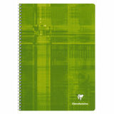 Clairefontaine Wirebound Notebook - French ruled 60 sheets - 6 3/4 x 8 3/4 - Assorted | Atlas Stationers.