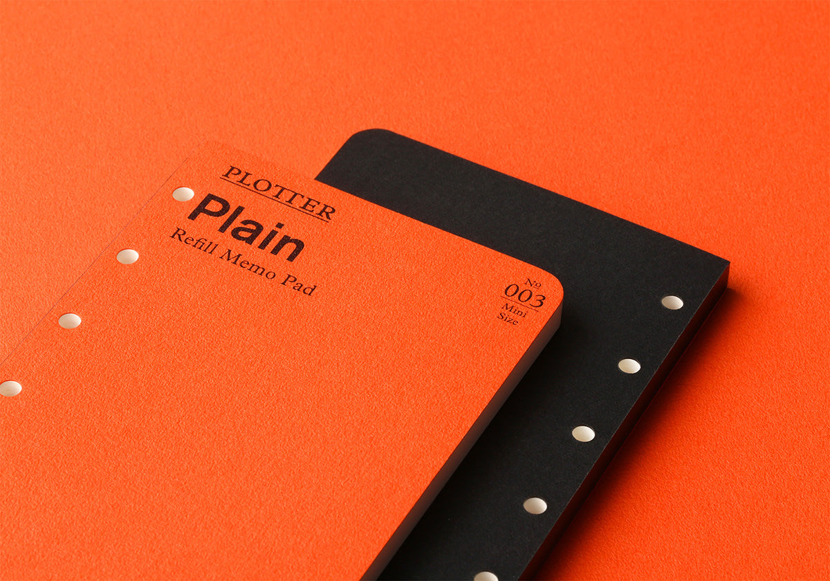 Plotter Refill Memo Pad - Plain - Mini Size