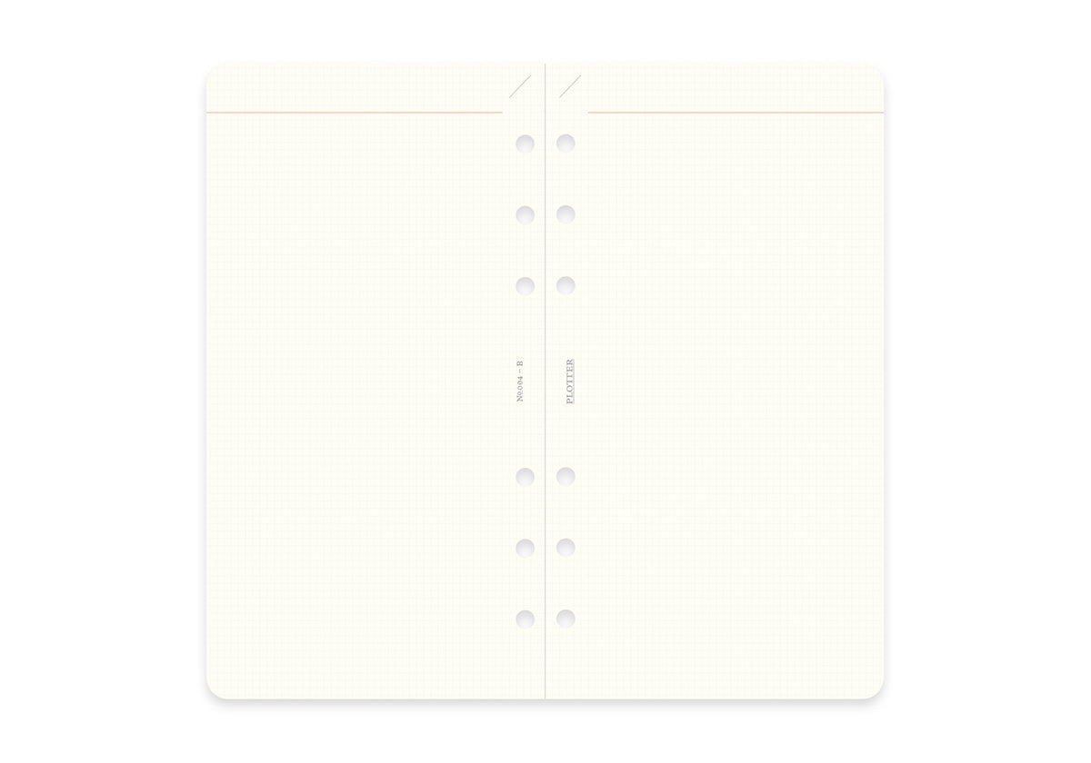 Plotter Refill Memo Pad - Grid - Bible Size