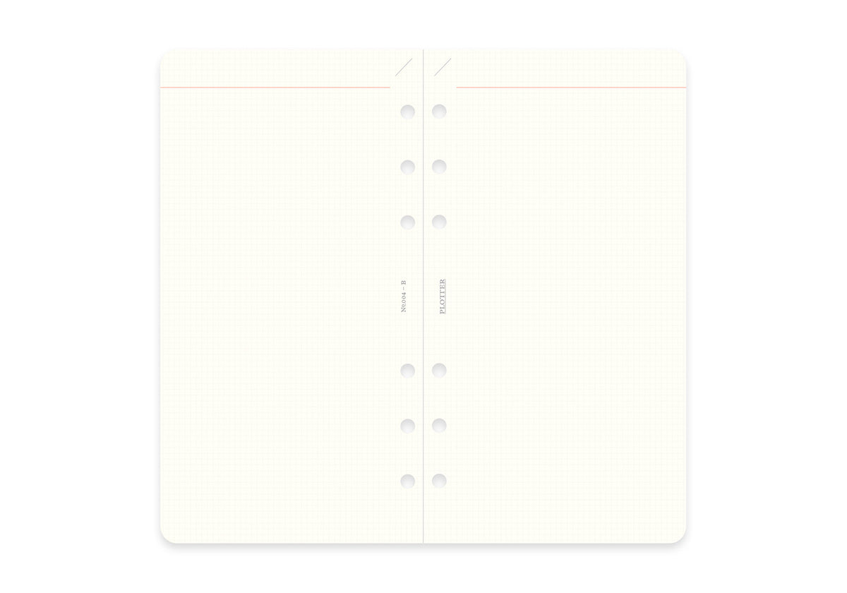 Plotter Refill Memo Pad - Grid - Bible Size