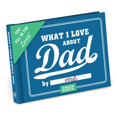 What I Love about Dad Fill in the Love Book | Atlas Stationers.