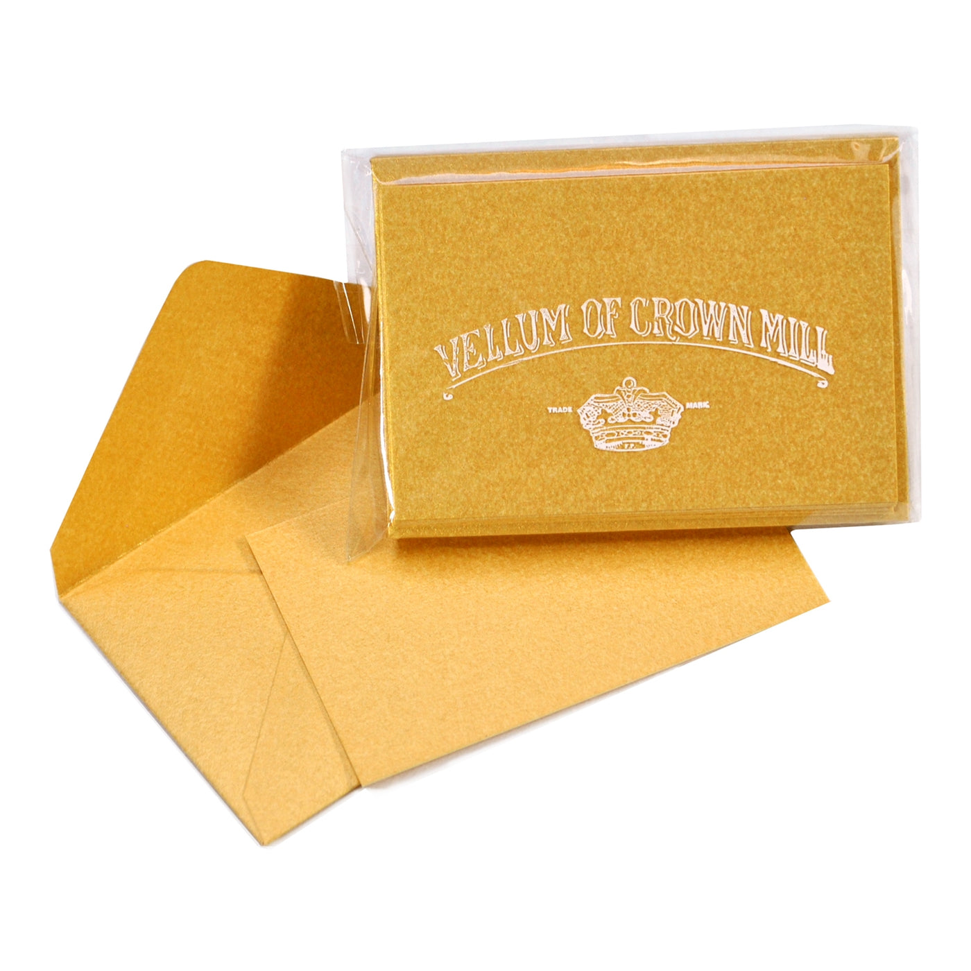 Mini Gift Card Sets - 2" x 3" - Gold | Atlas Stationers.