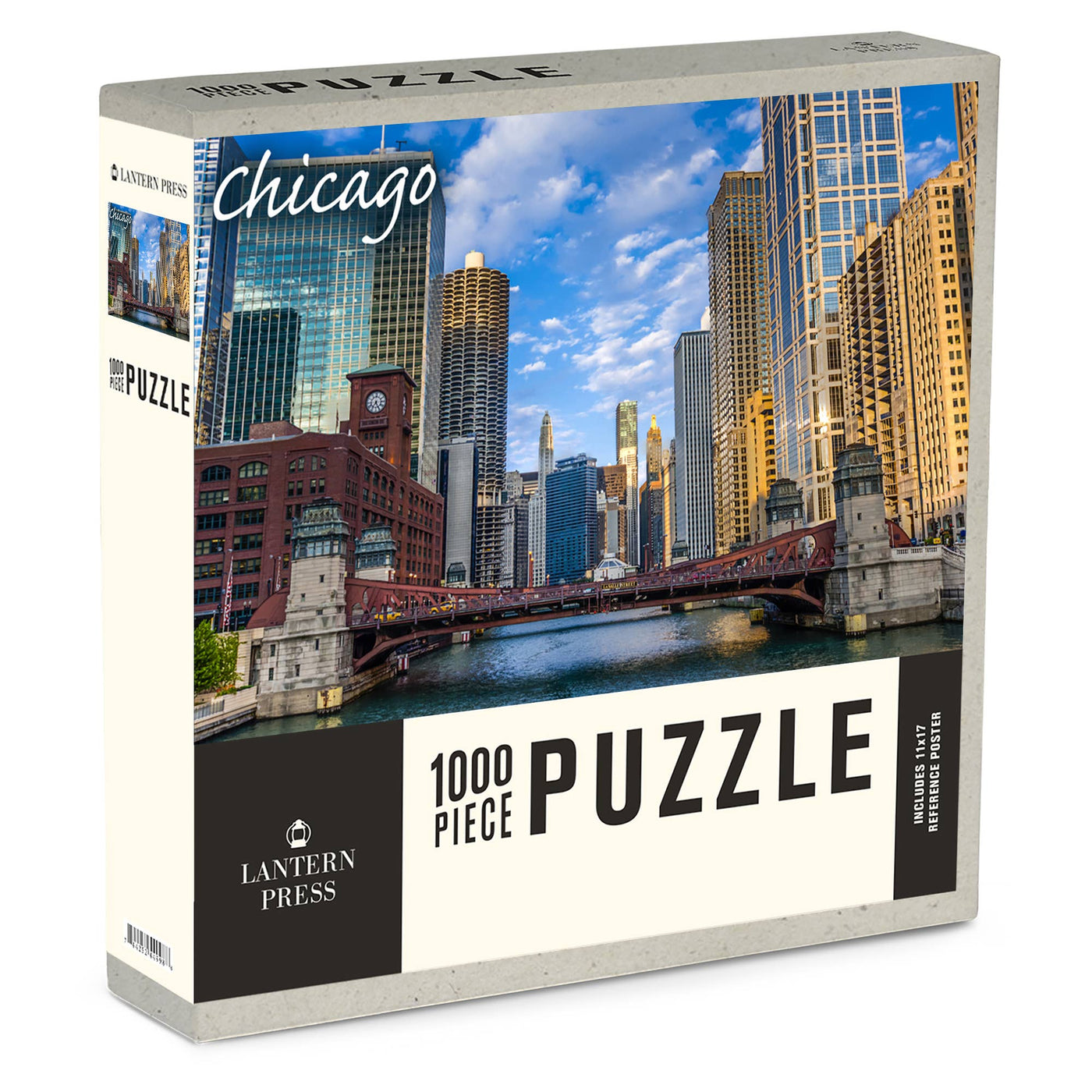 1000 Piece Puzzle Chicago River