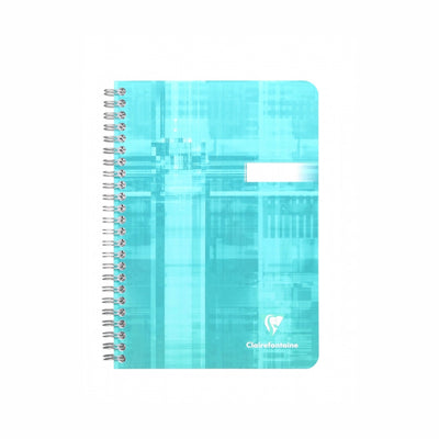 Clairefontaine Wirebound Notebook - Graph 90 sheets - 6 x 8 1/4 - Assorted | Atlas Stationers.