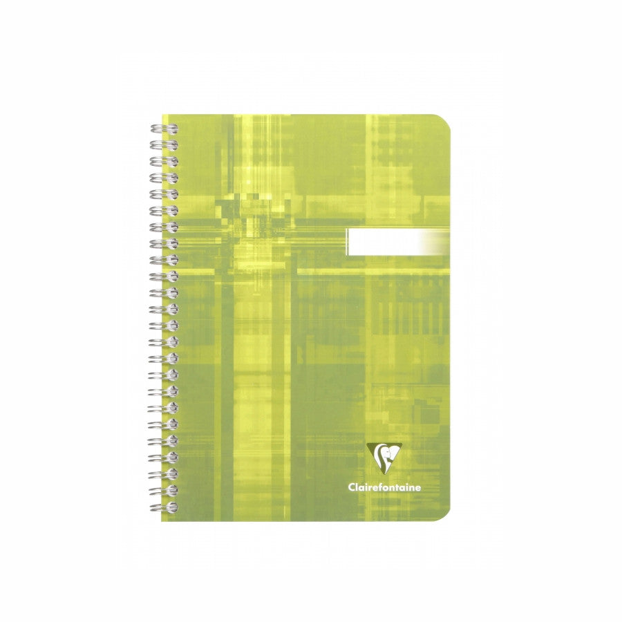 Clairefontaine Wirebound Notebook - Ruled 90 sheets - 6 x 8 - Assorted | Atlas Stationers.