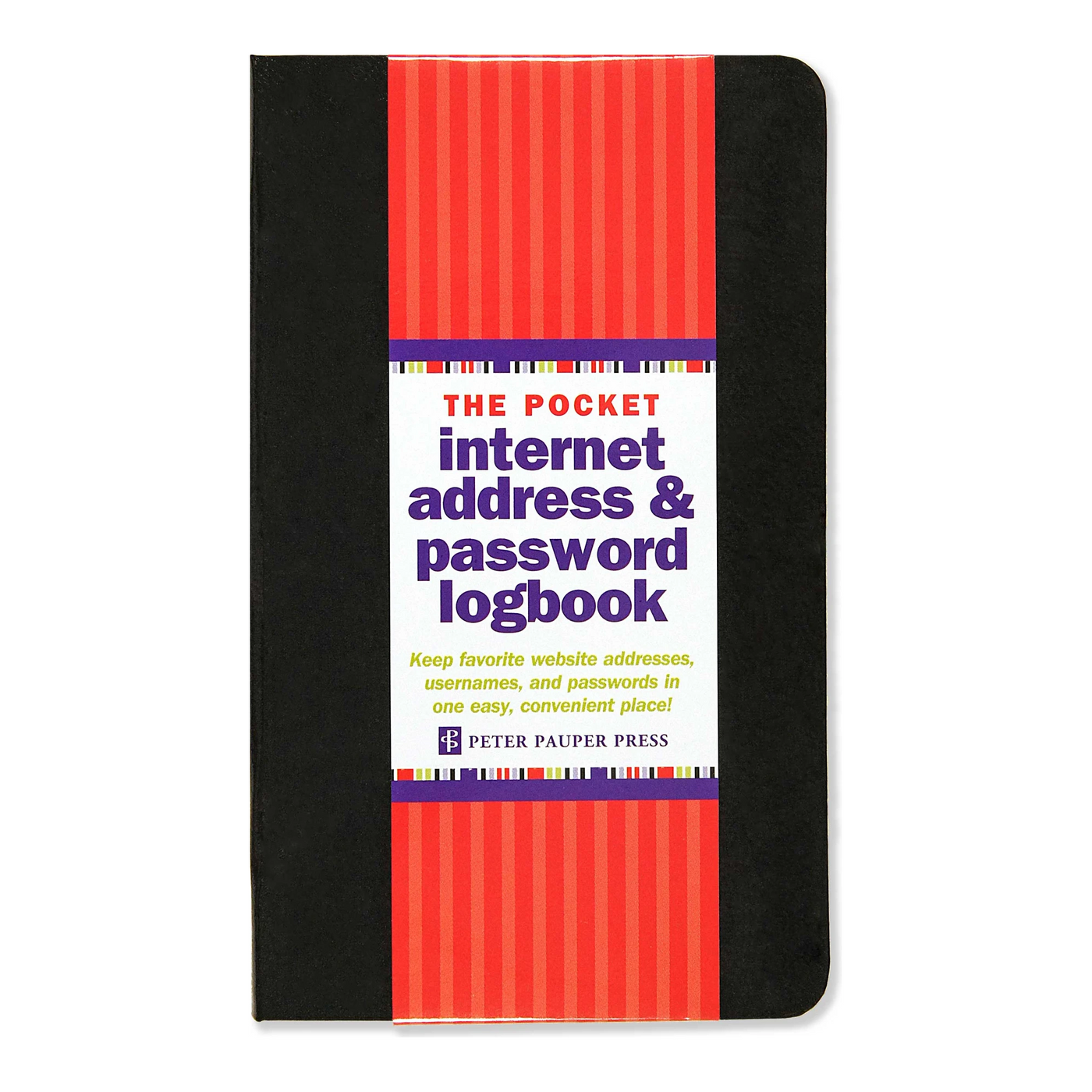 Pocket Internet Address & Password Logbook | Atlas Stationers.