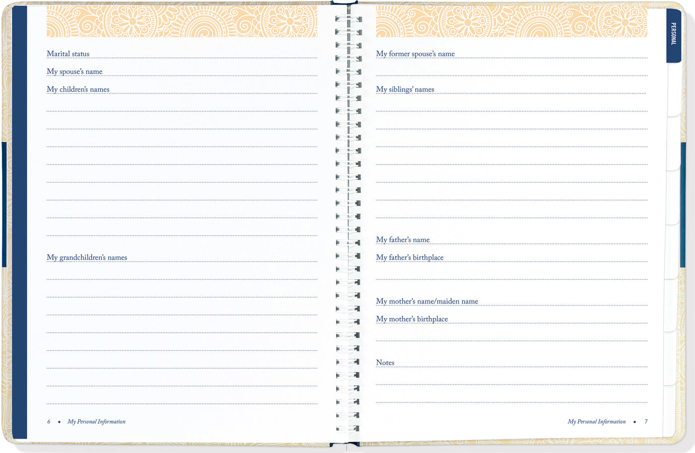 PEACE OF MIND PLANNER | Atlas Stationers.