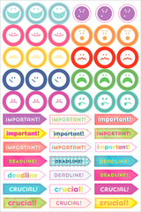 ESSENTIALS STUDENT PLANNER STICKERS | Atlas Stationers.