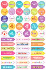 ESSENTIALS STUDENT PLANNER STICKERS | Atlas Stationers.