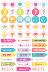 ESSENTIALS STUDENT PLANNER STICKERS | Atlas Stationers.