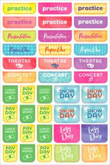 ESSENTIALS STUDENT PLANNER STICKERS | Atlas Stationers.