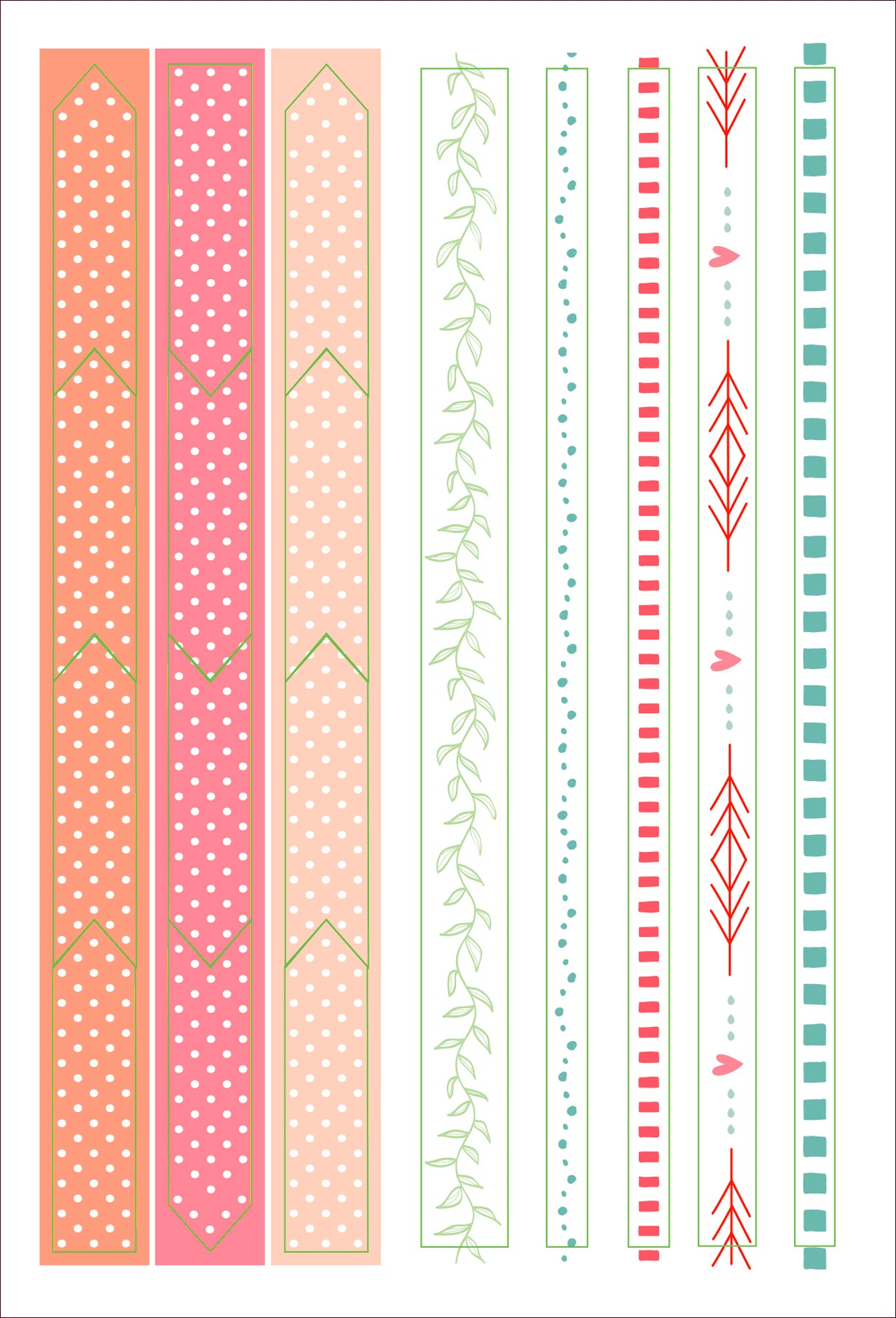 ESSENTIALS DOTTED JOURNAL PLANNER STICKERS | Atlas Stationers.