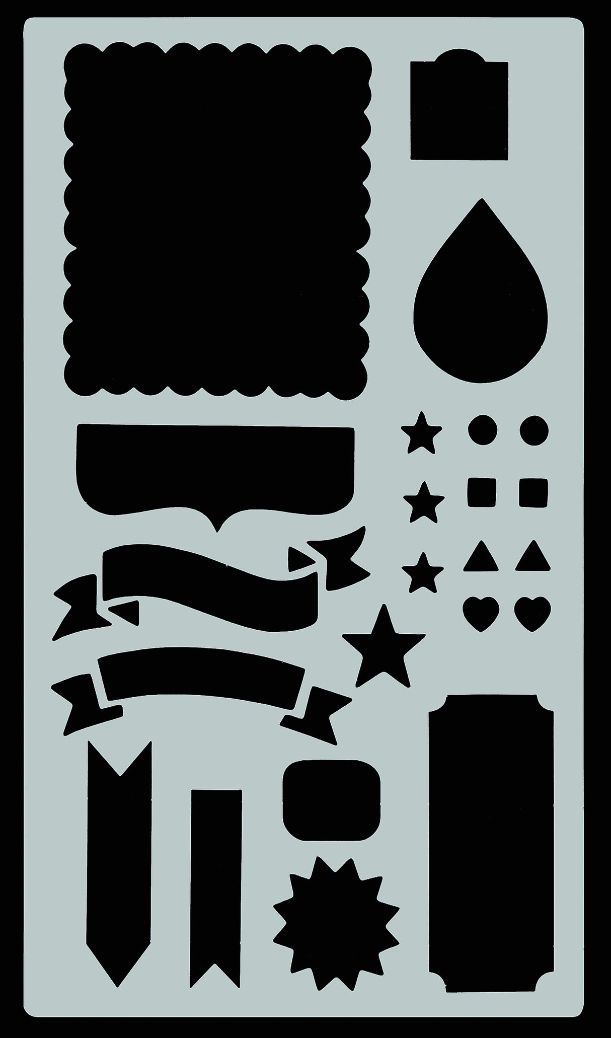 ESSENTIALS DOTTED JOURNAL STENCIL SET | Atlas Stationers.