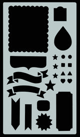 ESSENTIALS DOTTED JOURNAL STENCIL SET | Atlas Stationers.